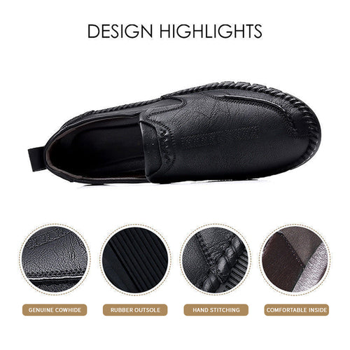 🔥Горячая распродажа СО скидкой 49% 🎉Мужские повседневные удобные мокасины из натуральной кожи