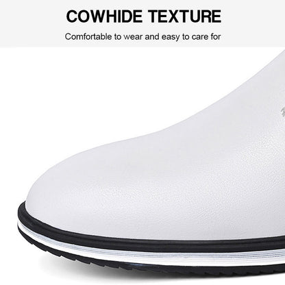 Новинка 2025 года, модные мужские кожаные мокасины (Предложение ограничено по времени: Купи 2 и получи бесплатную доставку)