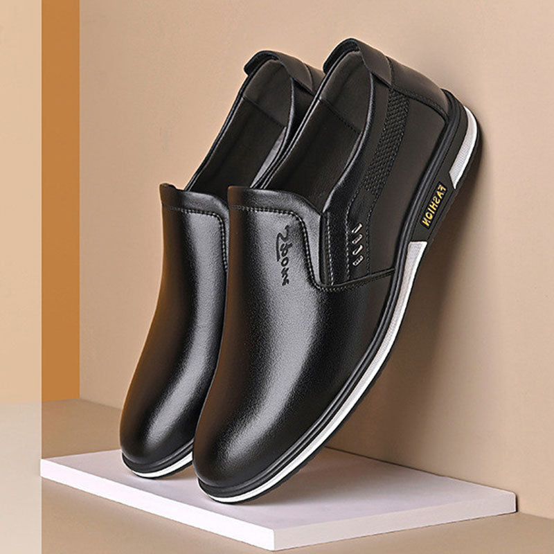 Новинка 2025 года, модные мужские кожаные мокасины (Предложение ограничено по времени: Купи 2 и получи бесплатную доставку)